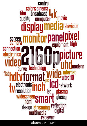 Screen resolution, word cloud concept on white background Stock Photo ...