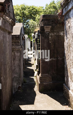 Lafayette Cemetery No. 1 in the Garden District of New Orleans, Louisiana. Stock Photo