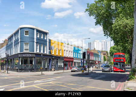 Kennington Road, Kennington, London Borough of Lambeth, Greater London, England, United Kingdom Stock Photo