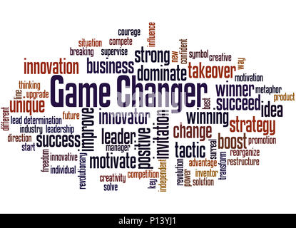 Game Changer as a Business Creative Metaphor Art Stock Photo - Alamy