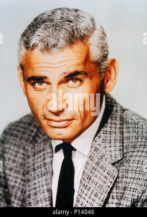 JEFF CHANDLER (1918-1961) American film actor in 1958 Stock Photo