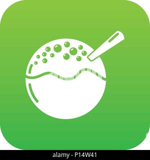 Hanami dango icon, simple black style Stock Vector