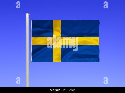 Flag of Europe, Flagge von Europa Stock Photo - Alamy