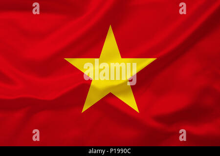 Flagge Vietnam: Tự hào với lá cờ đỏ sao vàng của quốc gia Việt Nam. Được sử dụng từ trước khi Việt Nam trở thành đất nước độc lập, lá cờ mang trong mình linh vật của dân tộc và sự quyết tâm của một quốc gia. Sử dụng chiếc lá cờ để tỏ ra tình yêu đối với quê hương của mình.