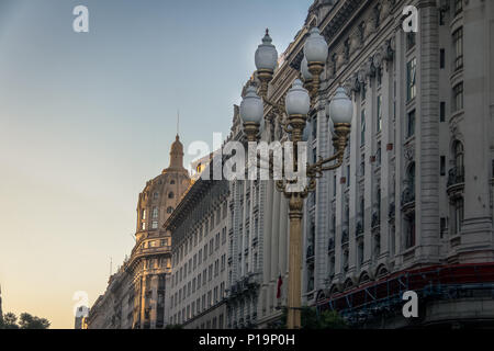 Buildings in downtown Buenos Aires - Buenos Aires, Argentina Stock Photo