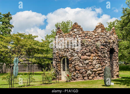 Folly at Woburn Abbey and Gardens, near Woburn, Bedfordshire, England. Stock Photo