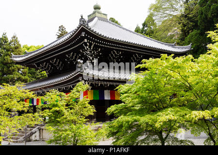 Kyozo or Sutra Repository of the Chion-in Temple Complex, Kyoto, Japan. Stock Photo