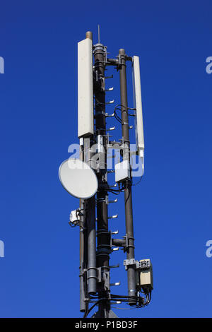 Base station, directional antenna or beam antenna Stock Photo