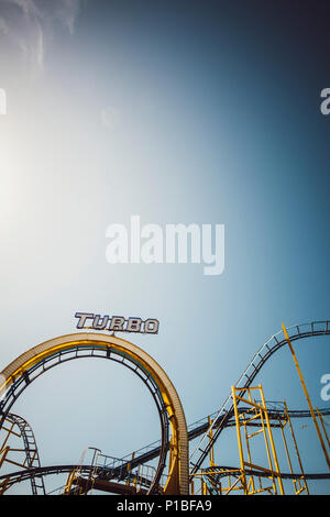 Rollercoaster, Brighton, England Stock Photo