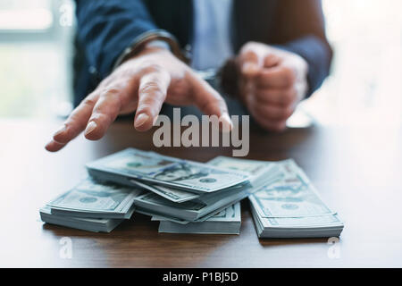 Outstanding official accused of bribery Stock Photo
