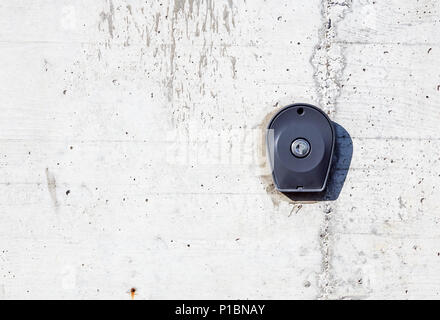 Access Control key Reader On The Wall Close-up Stock Photo