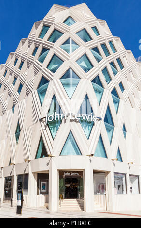 yorkshire england leeds yorkshire victoria leeds shopping centre john lewis store uk high-end department store leeds uk england Stock Photo