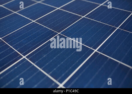 Full frame solar panels Stock Photo