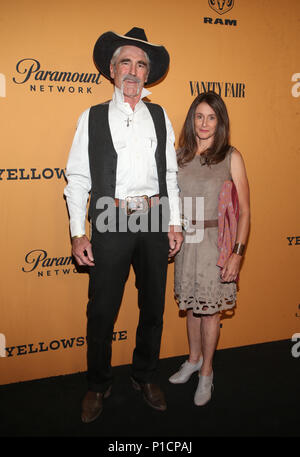 LOS ANGELES, CA - JUNE 11: Guests, at the premiere of Yellowstone at Paramount Studios in Los Angeles, California on June 11, 2018. Credit: Faye Sadou/MediaPunch