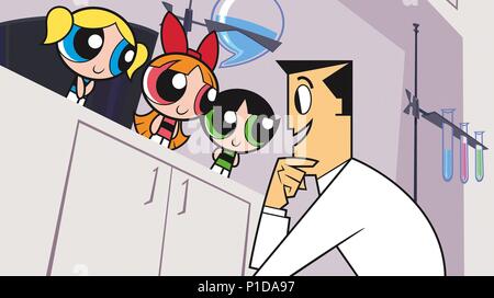 Original Film Title: THE POWERPUFF GIRLS.  English Title: THE POWERPUFF GIRLS.  Film Director: CRAIG MCCRACKEN.  Year: 2002. Credit: CARTOON NETWORK/WARNER BROS / Album Stock Photo