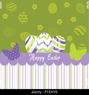 Floral background, easter Stock Vector