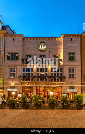 Forst Brewery Restaurant, Merano - Meran, Trentino Alto Adige - South Tyrol, Italy Stock Photo