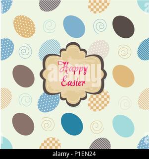 Easter card Stock Vector