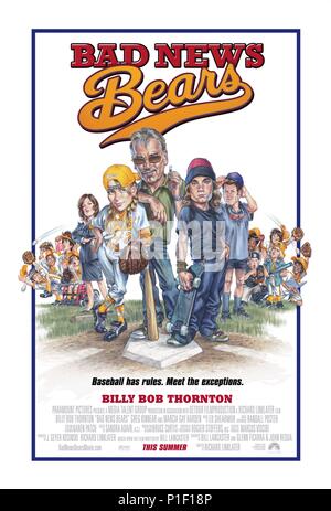 Original Film Title: THE BAD NEWS BEARS.  English Title: THE BAD NEWS BEARS.  Film Director: RICHARD LINKLATER.  Year: 2005. Credit: PARAMOUNT PICTURES / Album Stock Photo