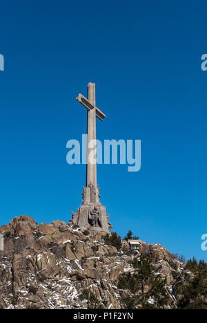 Valle de los Caidos, Guadarrama, Spain. Stock Photo