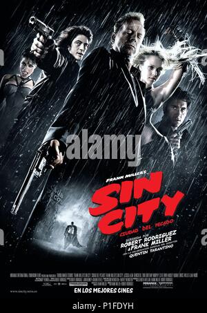 Original Film Title: SIN CITY.  English Title: SIN CITY.  Film Director: ROBERT RODRIGUEZ; FRANK MILLER.  Year: 2005. Copyright: Editorial inside use only. This is a publicly distributed handout. Access rights only, no license of copyright provided. Mandatory authorization to Visual Icon (www.visual-icon.com) is required for the reproduction of this image. Credit: DIMENSION FILMS / Album Stock Photo