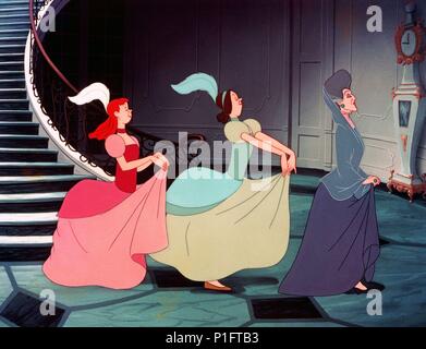 Original Film Title: CINDERELLA.  English Title: CINDERELLA.  Film Director: CLYDE GERONIMI; WILFRED JACKSON; HAMILTON LUSKE.  Year: 1950. Credit: WALT DISNEY PRODUCTIONS / Album Stock Photo