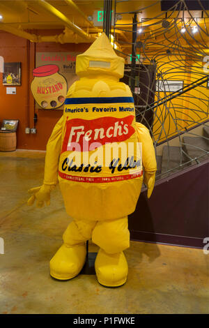 National Mustard museum in Middleton WI Stock Photo