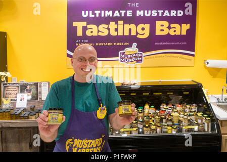 National Mustard museum in Middleton WI Stock Photo