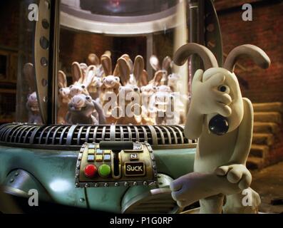 Original Film Title: WALLACE & GROMIT: THE CURSE OF THE WERE-RABBIT.  English Title: WALLACE & GROMIT: THE CURSE OF THE WERE-RABBIT.  Film Director: NICK PARK; STEVE BOX.  Year: 2005. Credit: DREAMWORKS / Album Stock Photo