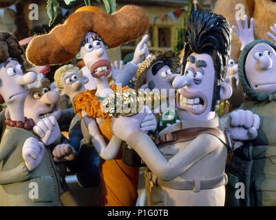 Original Film Title: WALLACE & GROMIT: THE CURSE OF THE WERE-RABBIT.  English Title: WALLACE & GROMIT: THE CURSE OF THE WERE-RABBIT.  Film Director: NICK PARK; STEVE BOX.  Year: 2005. Credit: DREAMWORKS / Album Stock Photo