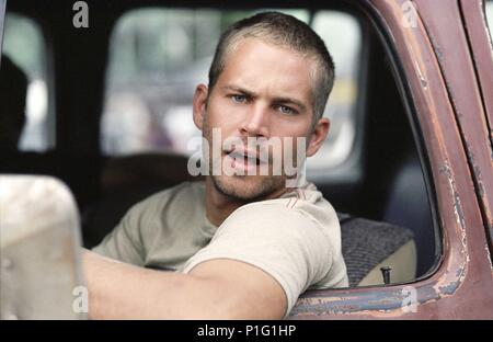 Original Film Title: INTO THE BLUE.  English Title: INTO THE BLUE.  Film Director: JOHN STOCKWELL.  Year: 2005.  Stars: PAUL WALKER. Credit: COLUMBIA PICTURES / Album Stock Photo