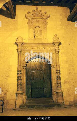 PORTADA DE LA IGLESIA DE LA NATIVIDAD - SIGLO XV - ARCO CONOPIAL ...