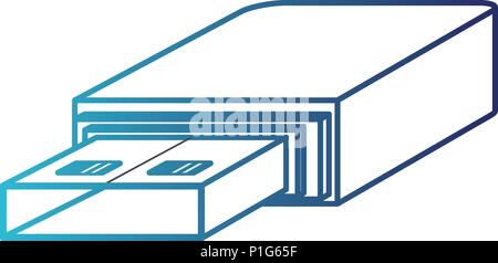 usb memory isometric icon Stock Vector