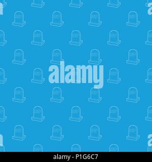 Rip pattern vector seamless blue Stock Vector
