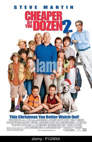 Original Film Title: CHEAPER BY THE DOZEN 2.  English Title: CHEAPER BY THE DOZEN 2.  Film Director: ADAM SHANKMAN.  Year: 2005. Credit: 20TH CENTURY FOX / Album Stock Photo