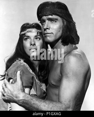 Original Film Title: APACHE.  English Title: APACHE.  Film Director: ROBERT ALDRICH.  Year: 1954.  Stars: BURT LANCASTER; JEAN PETERS. Credit: UNITED ARTISTS/HECHT-HILL-LANCASTER / Album Stock Photo