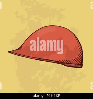 Protective helmet for construction Stock Vector