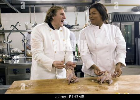 Original Film Title: LAST HOLIDAY.  English Title: LAST HOLIDAY.  Film Director: WAYNE WANG.  Year: 2006.  Stars: GERARD DEPARDIEU; QUEEN LATIFAH. Credit: PARAMOUNT PICTURES / VAUGHAN, STEPHEN / Album Stock Photo