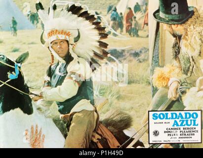 Original Film Title: SOLDIER BLUE.  English Title: SOLDIER BLUE.  Film Director: RALPH NELSON.  Year: 1970. Stock Photo