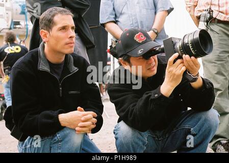 Original Film Title: BROKEBACK MOUNTAIN.  English Title: BROKEBACK MOUNTAIN.  Film Director: ANG LEE.  Year: 2005.  Stars: ANG LEE; RODRIGO PRIETO. Credit: UNIVERSAL STUDIOS / FRENCH, KIMBERLY / Album Stock Photo