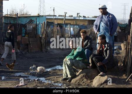 Original Film Title: TSOTSI.  English Title: TSOTSI.  Film Director: GAVIN HOOD.  Year: 2005.  Stars: PRESLEY CHWENEYAGAE. Copyright: Editorial inside use only. This is a publicly distributed handout. Access rights only, no license of copyright provided. Mandatory authorization to Visual Icon (www.visual-icon.com) is required for the reproduction of this image. Credit: MOVIWORLD / Album Stock Photo