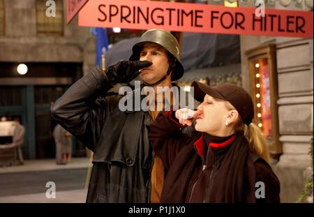 Original Film Title: THE PRODUCERS.  English Title: THE PRODUCERS.  Film Director: SUSAN STROMAN.  Year: 2005.  Stars: WILL FERRELL; SUSAN STROMAN. Credit: UNIVERSAL PICTURES / SCHWARTZ, ANDREW / Album Stock Photo