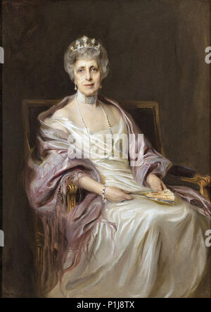 László FüLöp Elek - Portrait of Mrs Robert Livingston Fryer  Neé Miss Melissa Dodge Pratt Stock Photo