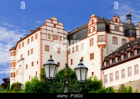 Federal Republic of Germany, Hesse, Weilburg on the Lahn, Castle (no PR, only editorially), Bundesrepublik Deutschland, Hessen, Weilburg an der Lahn,  Stock Photo