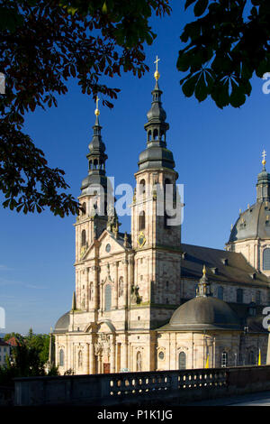 Federal Republic, Germany, Hesse, Fulda, Cathedral of St. Salvator, Cathedral Church of the diocese of Fulda, the Basilica of the Holy Sepulchre of St Stock Photo