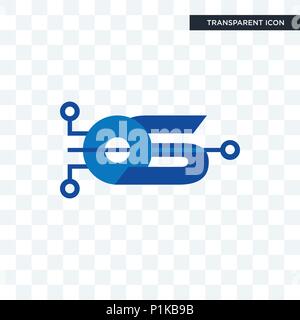 operating system vector icon isolated on transparent background, operating system logo concept Stock Vector