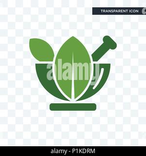 ayurvedic vector icon isolated on transparent background, ayurvedic logo concept Stock Vector