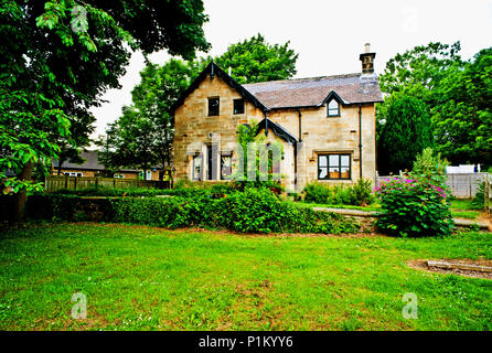 Ex Railway station at Gainford, County Durham, England Stock Photo