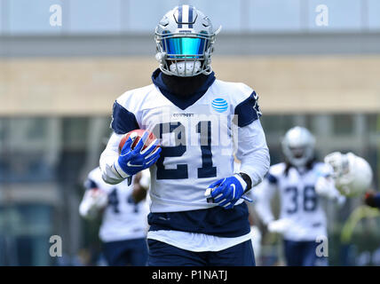 June 06, 2017: Dallas Cowboys running back Ezekiel Elliott #21 during an  NFL mini-camp organized team activities at The Star in Frisco, TX Albert  Pena/CSM Stock Photo - Alamy