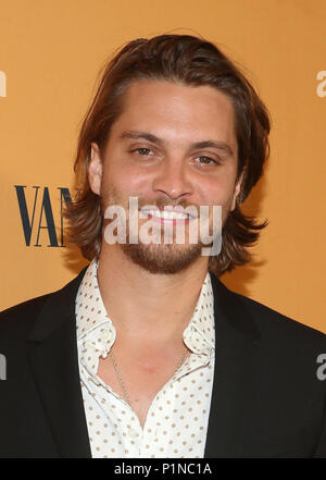 June 11, 2018 - Los Angeles, California, U.S. - 11 June 2018 - Los Angeles, California - Luke Grimes. ''Yellowstone'' World Premiere held at Paramount Studios. Photo Credit: F. Sadou/AdMedia (Credit Image: © F. Sadou/AdMedia via ZUMA Wire) Stock Photo